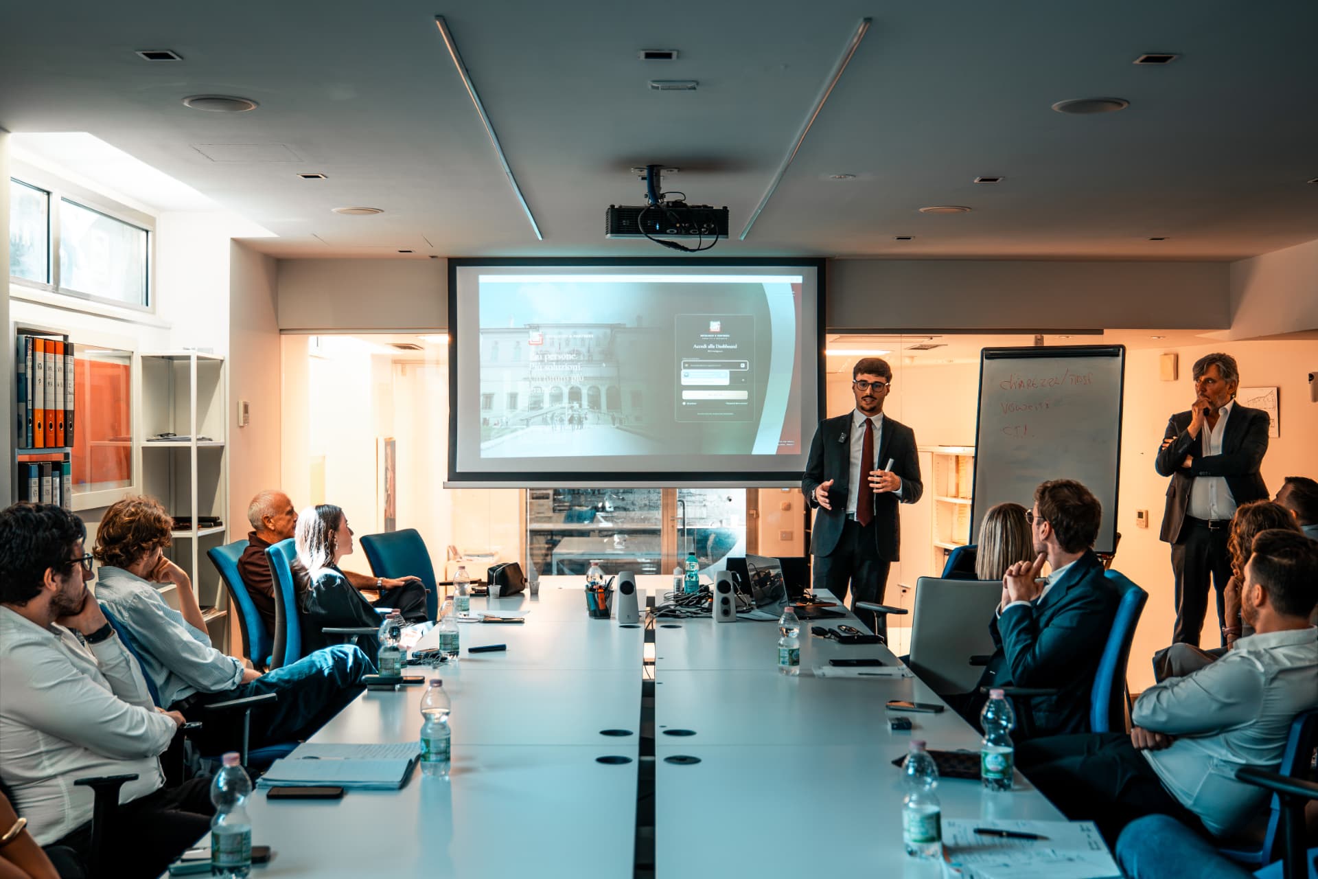 Sessione di formazione dell'Agenzia Roma Villa Borghese